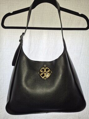 Tory Burch Miller Classic Shoulder Bag W/Dustbag, Black, SOLD OUT ON WEBSITE!